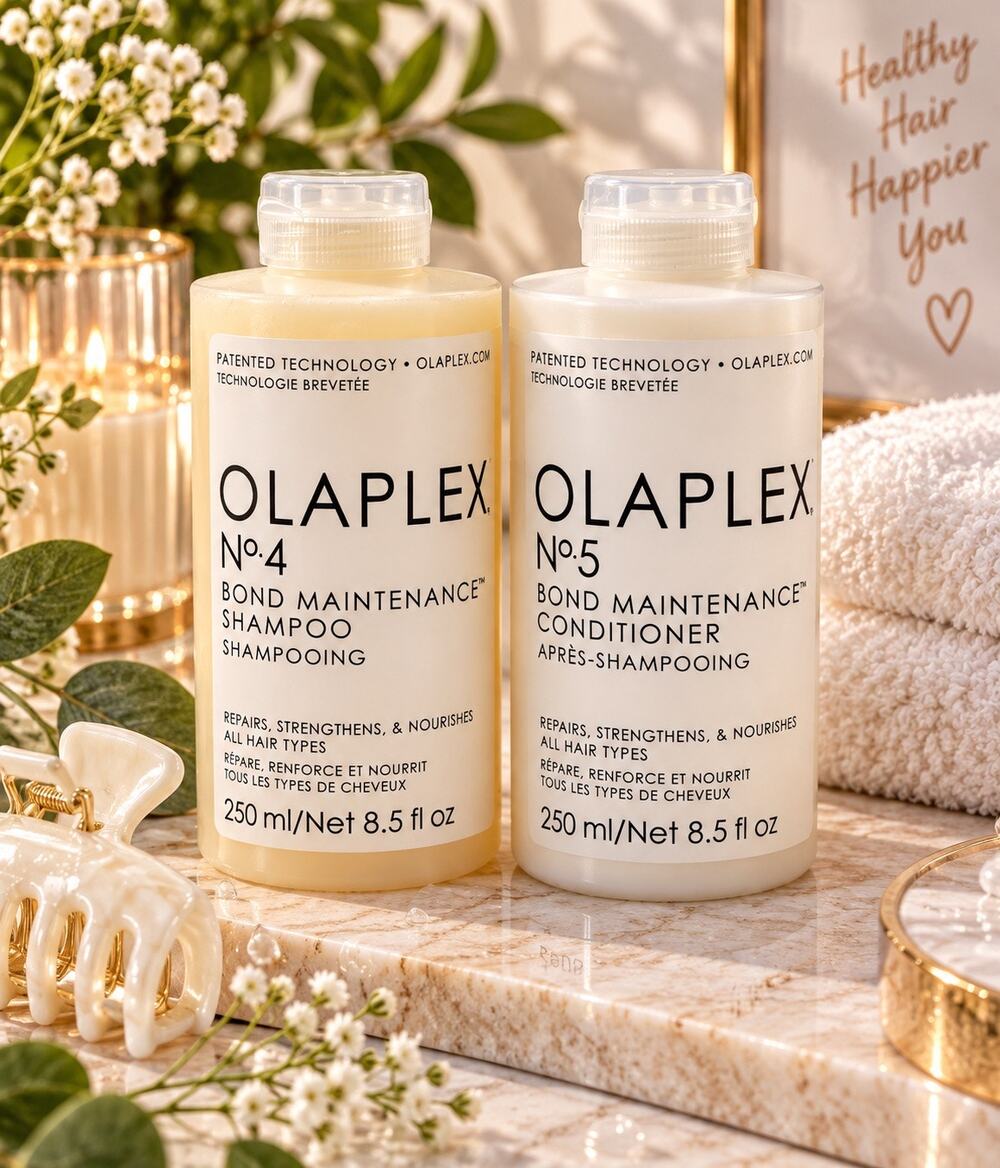 Olaplex No.4 + No.5 Bond Maintenance Shampoo Conditioner 250mL Set BRAND NEW